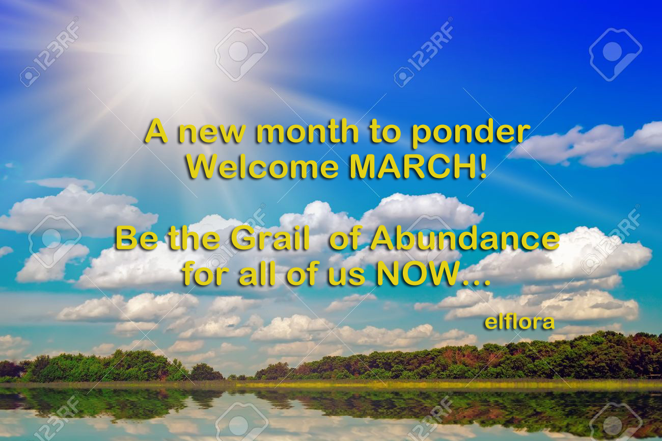 ,March-welcome